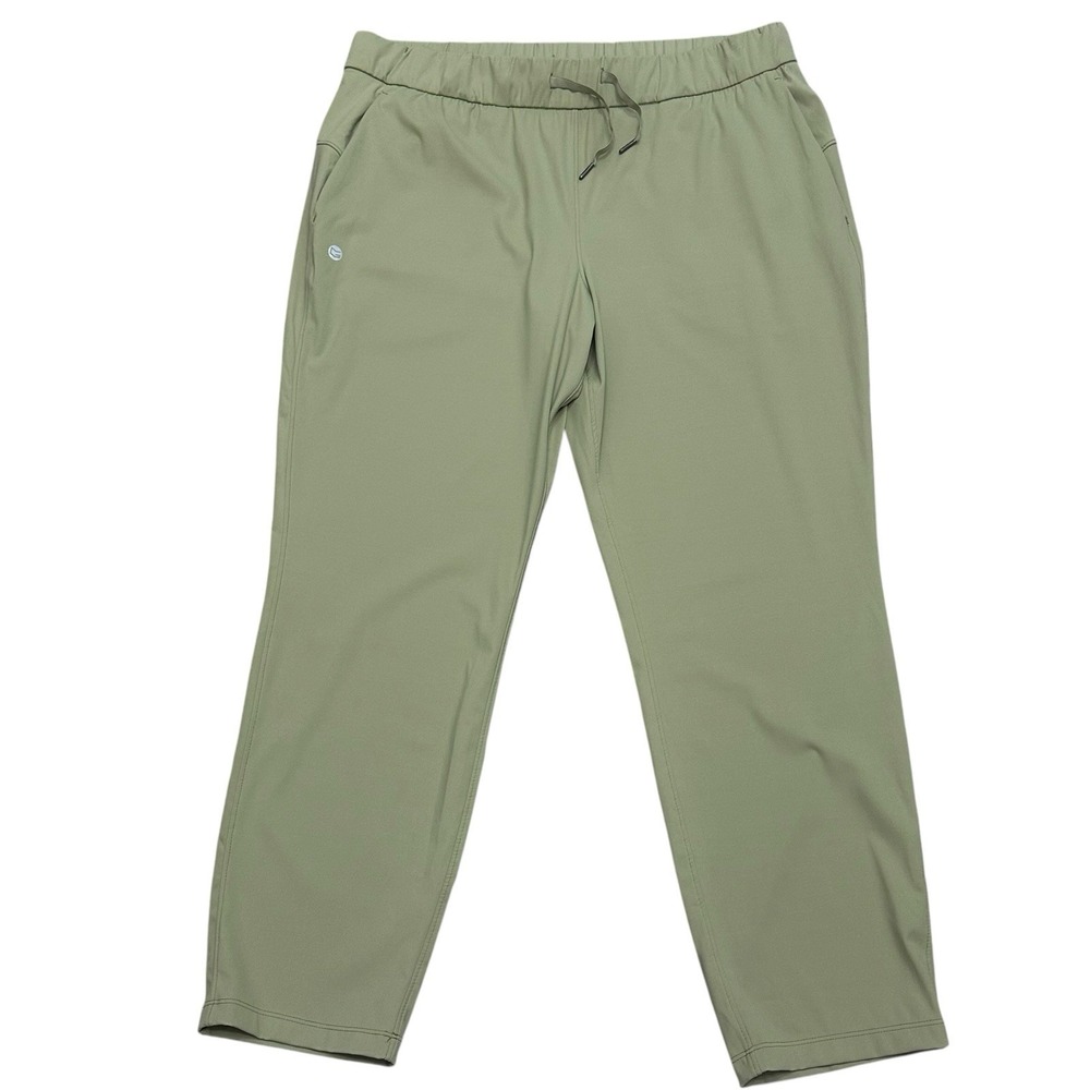 Gradual Women's Pants Plus Size 2XL Green Ankle Stretch Golf Athletic Travel‎